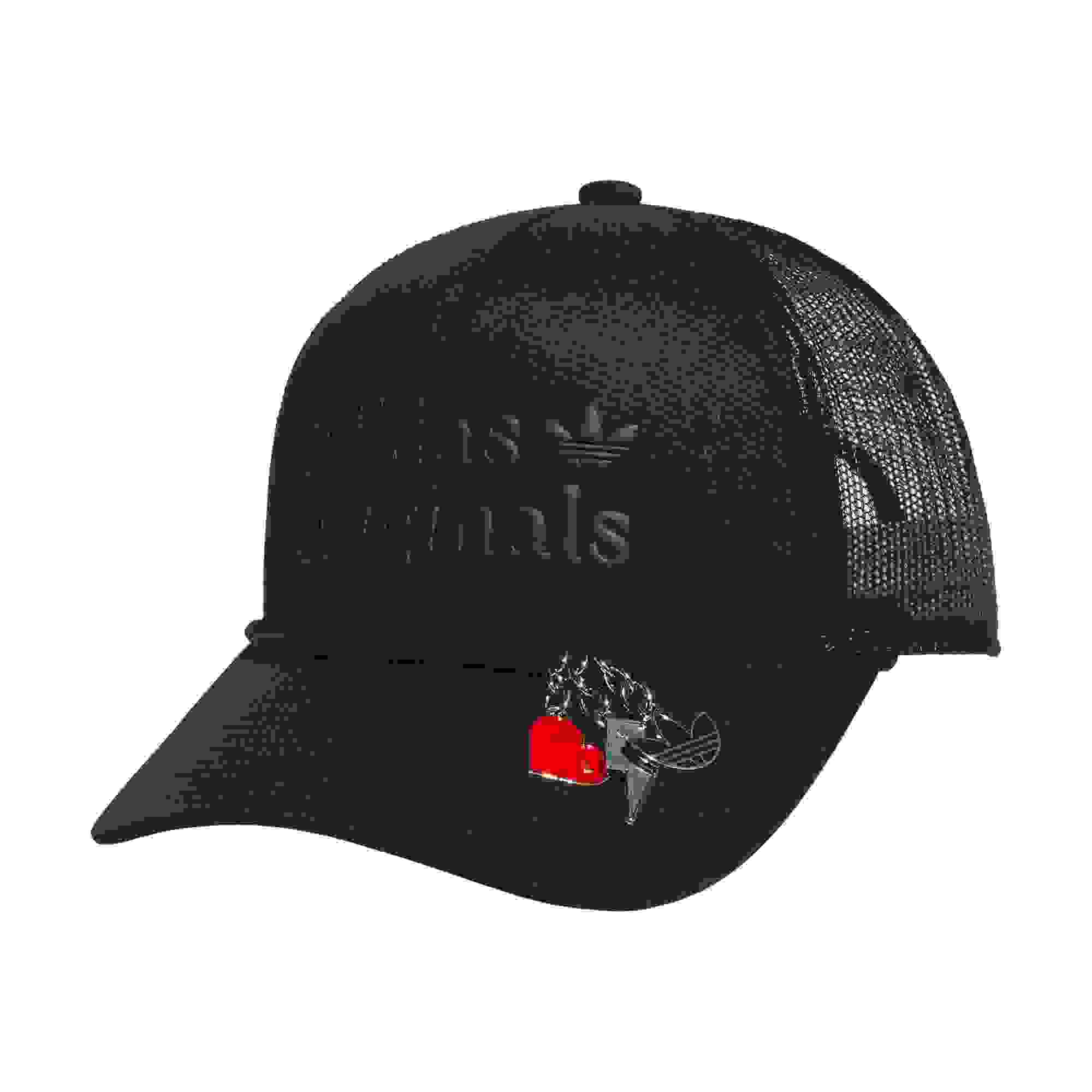 adidas Pendant Black Adjustable Trucker Hat